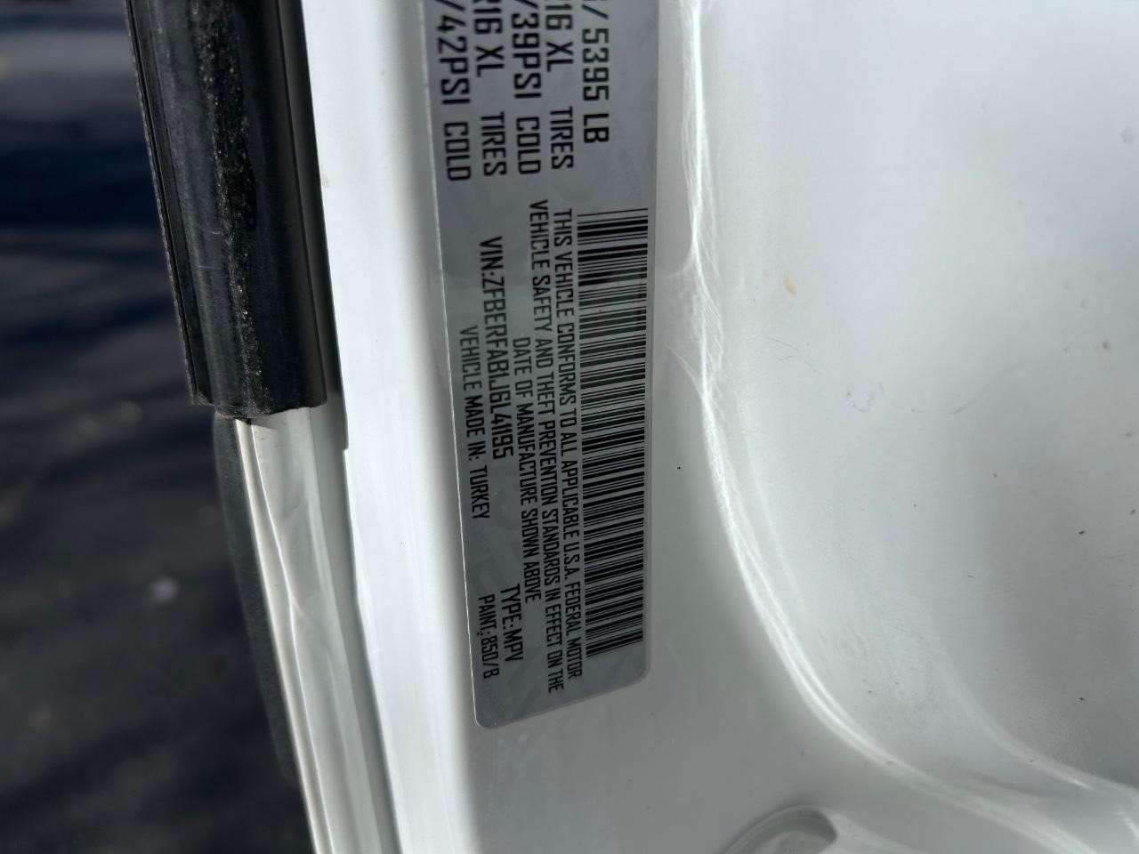 2018 Bright White Ram ProMaster City Cargo Van Base FWD Van