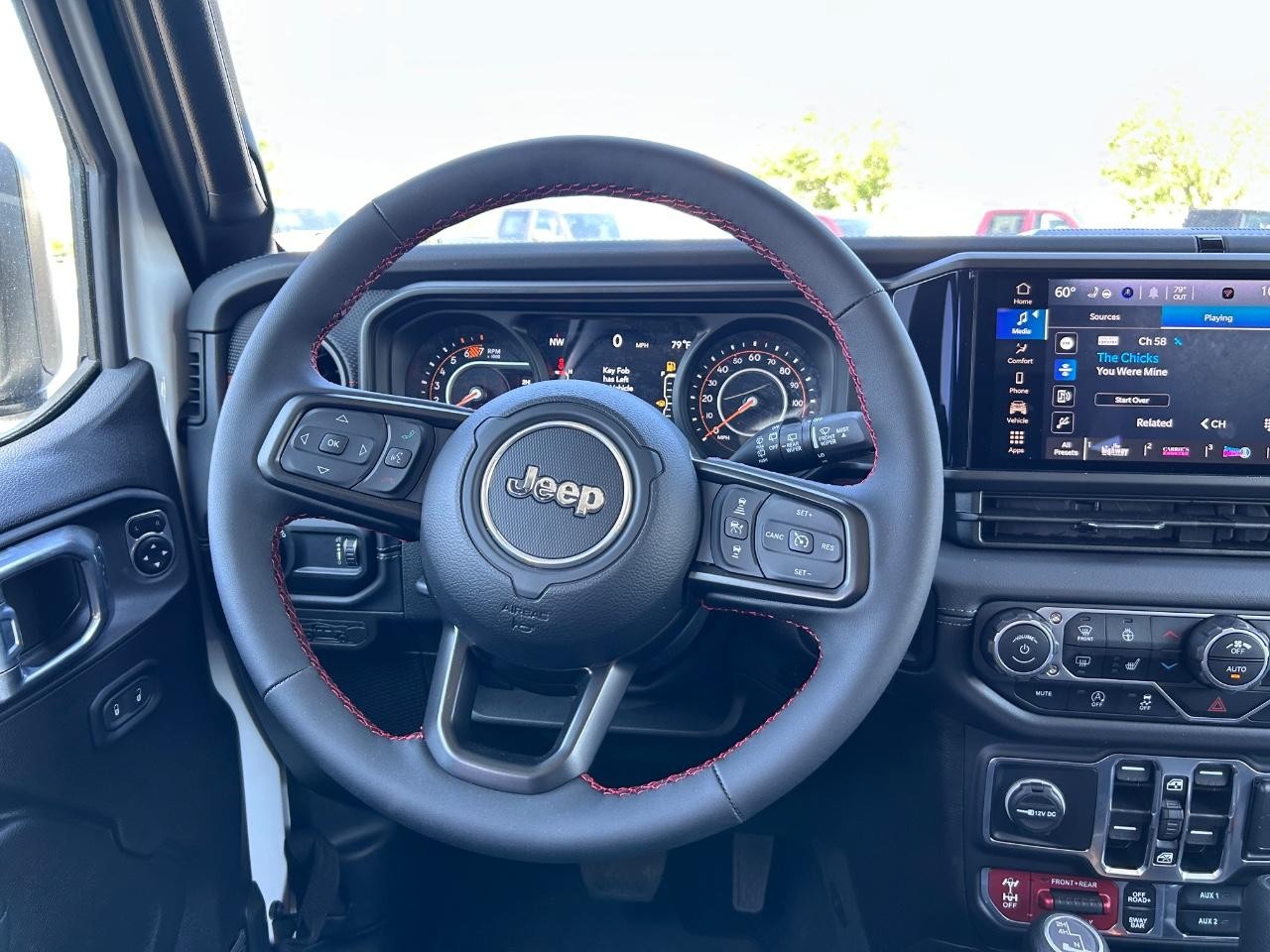 2025 Bright White Clearcoat Jeep Wrangler Rubicon 4X4 SUV