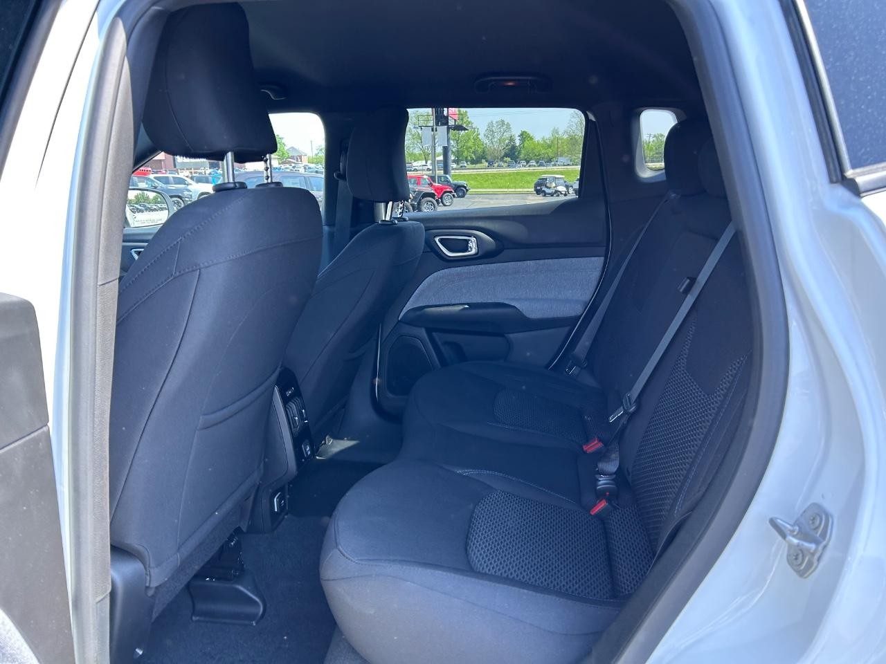 2025 Bright White Clearcoat Jeep Compass Sport 4X4 SUV