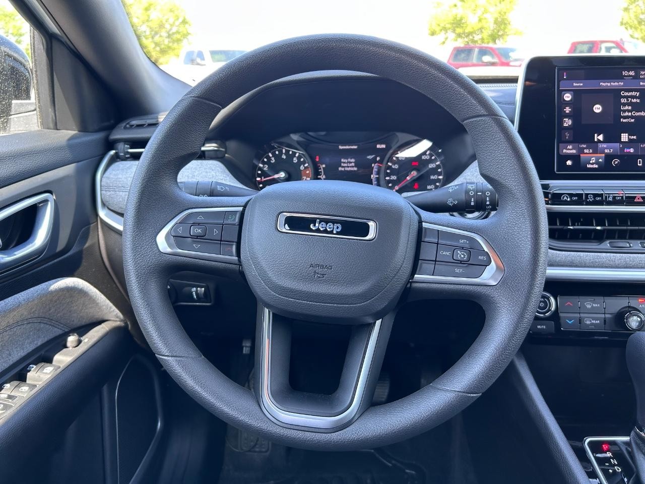 2025 Bright White Clearcoat Jeep Compass Sport 4X4 SUV