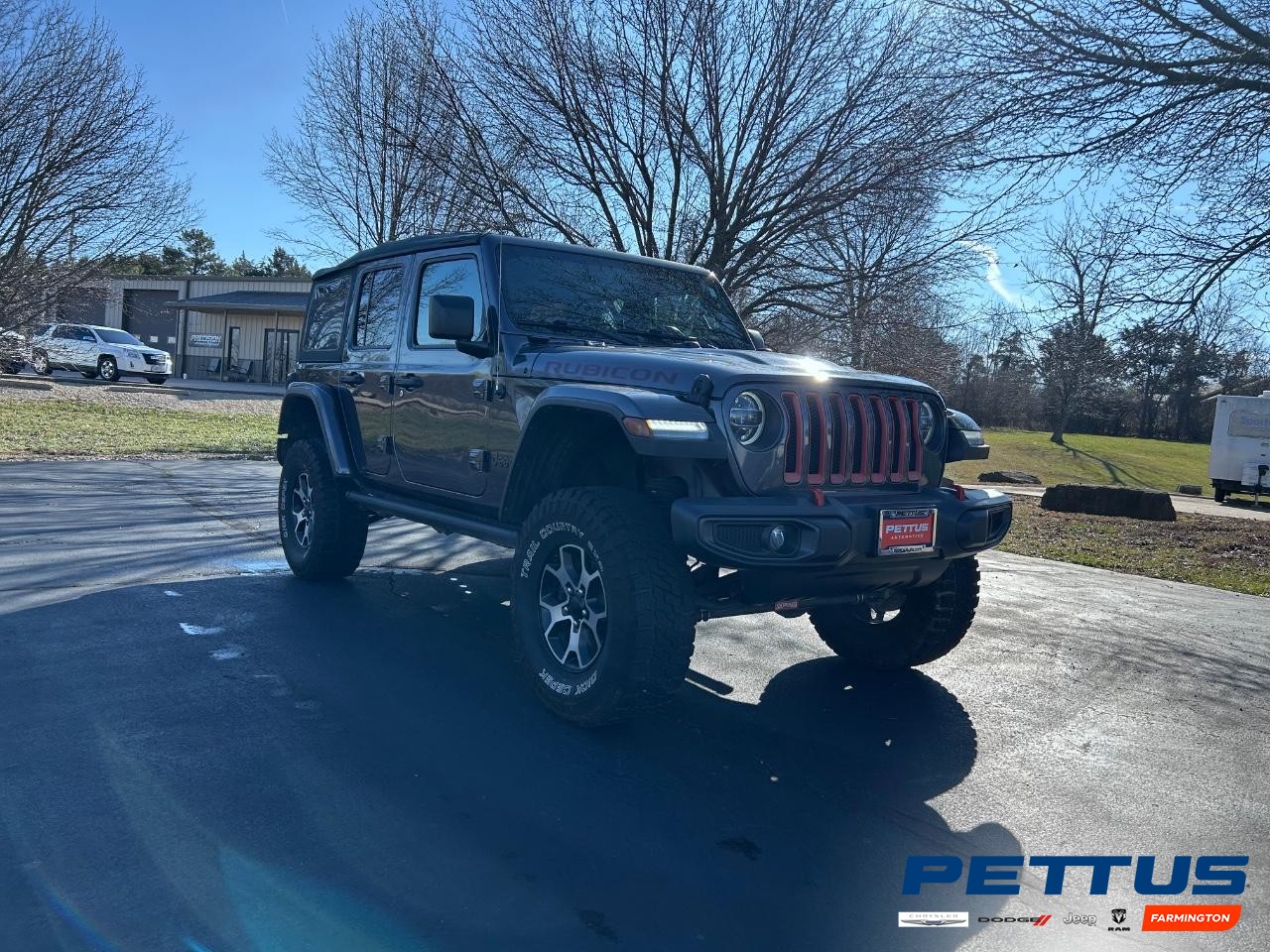 2021 Granite Crystal Metallic Clearcoat Jeep Wrangler Unlimited Rubicon SUV