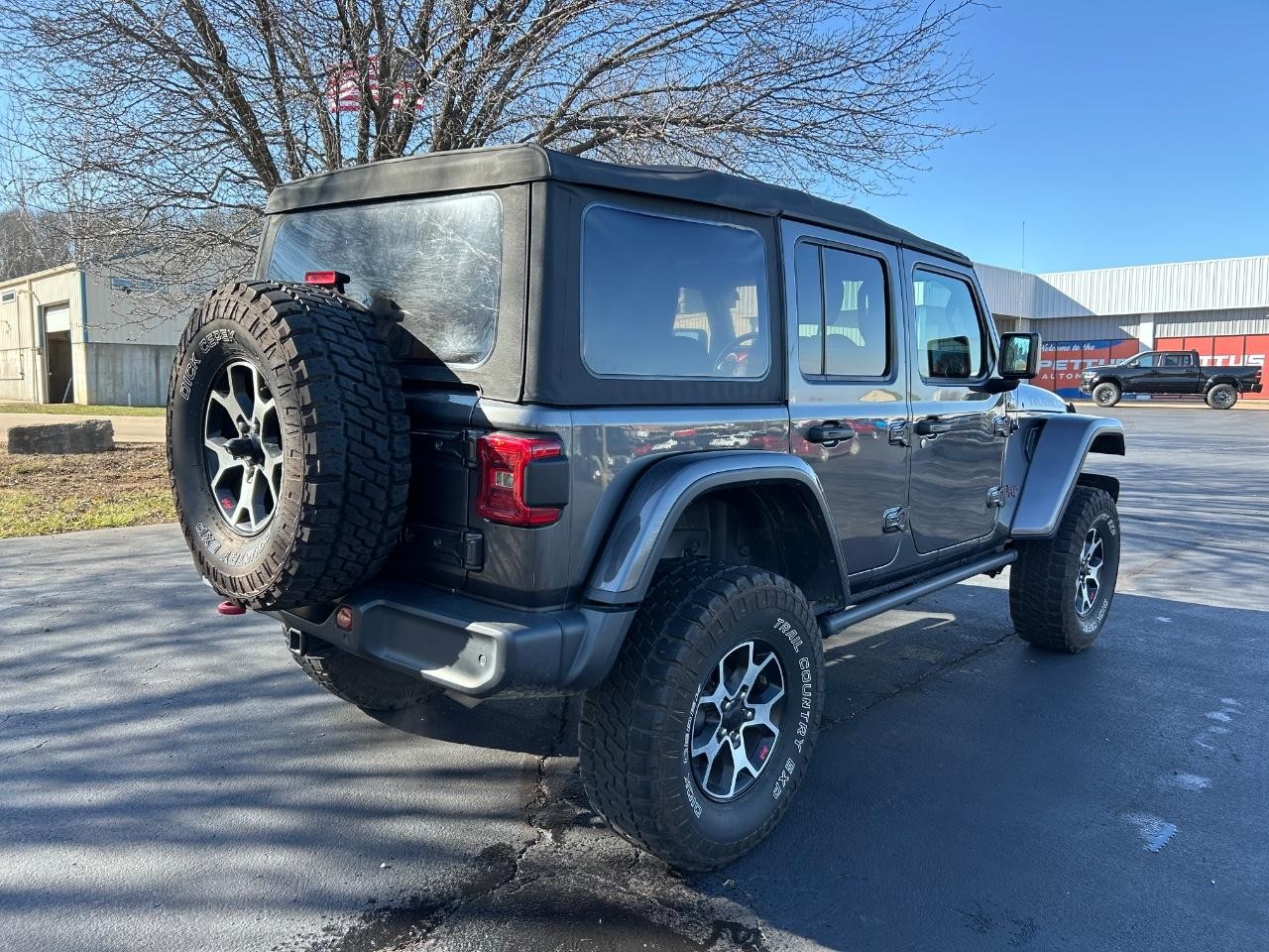 2021 Granite Crystal Metallic Clearcoat Jeep Wrangler Unlimited Rubicon 4X4 SUV