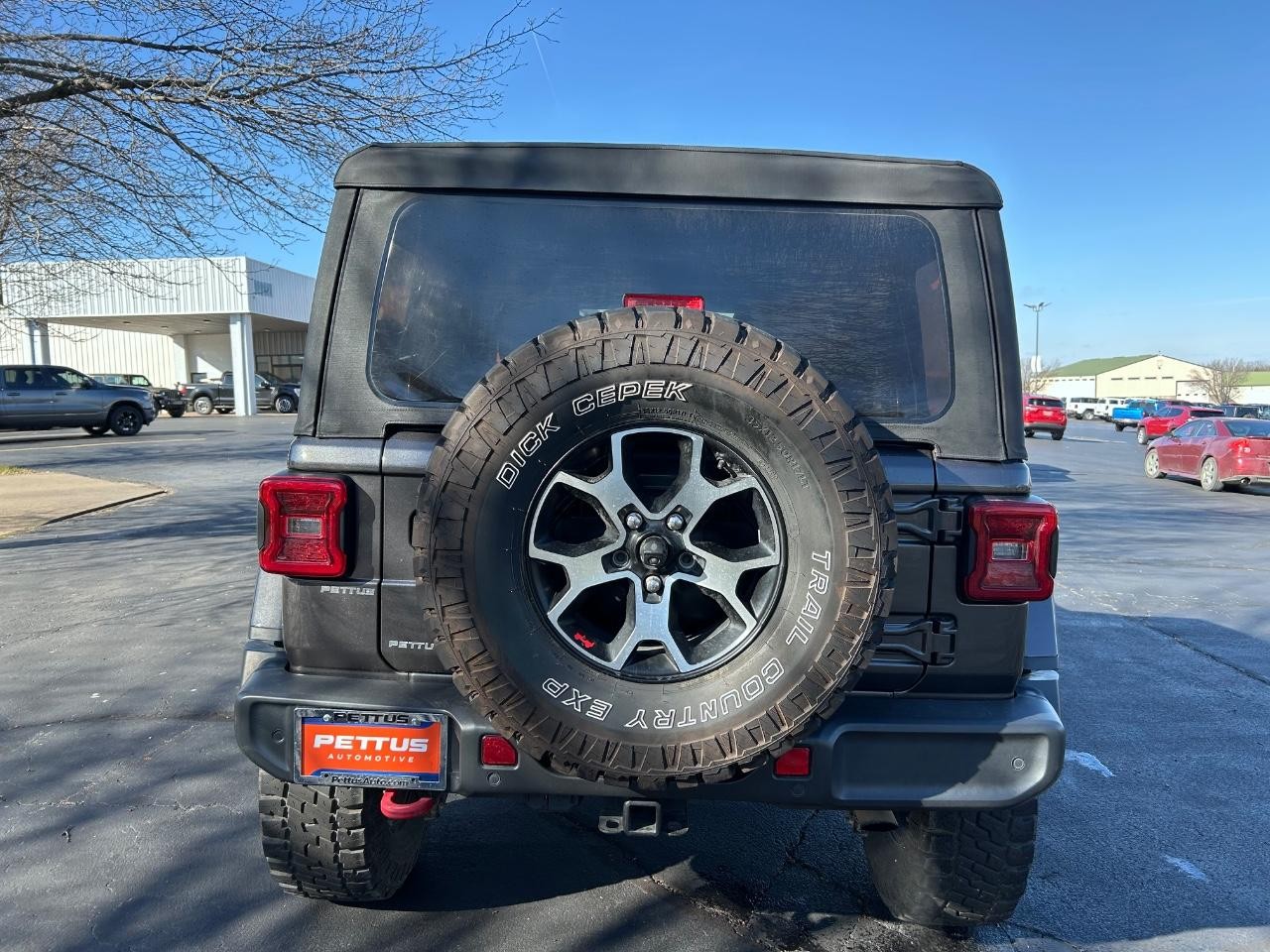 2021 Granite Crystal Metallic Clearcoat Jeep Wrangler Unlimited Rubicon 4X4 SUV