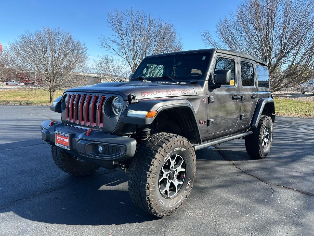 2021 Granite Crystal Metallic Clearcoat Jeep Wrangler Unlimited Rubicon 4X4 SUV