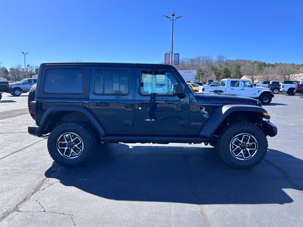 2025 Fathom Blue Pearlcoat Jeep Wrangler Rubicon 4X4 SUV