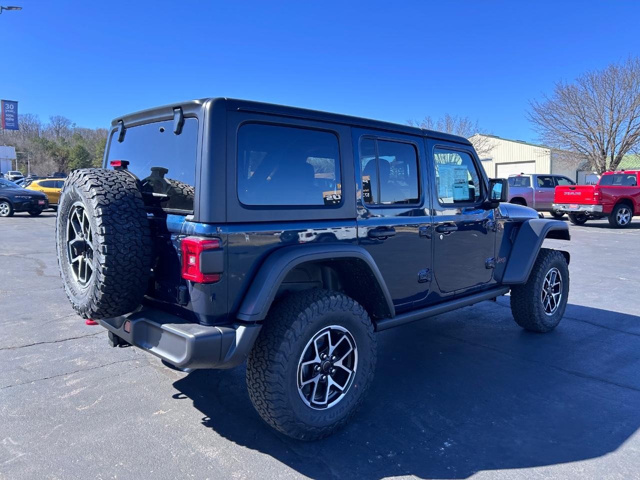 2025 Fathom Blue Pearlcoat Jeep Wrangler Rubicon 4X4 SUV