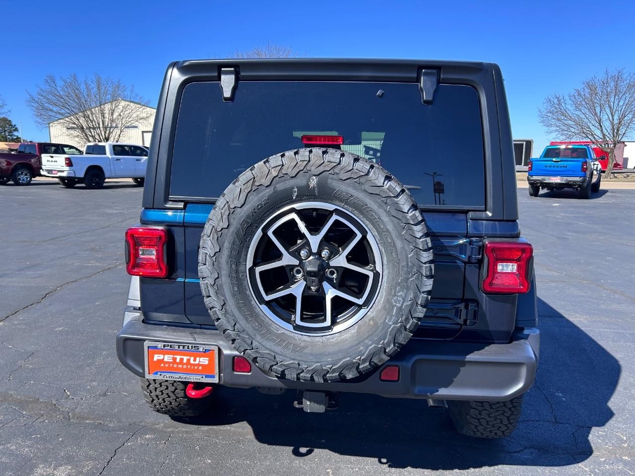 2025 Fathom Blue Pearlcoat Jeep Wrangler Rubicon 4X4 SUV