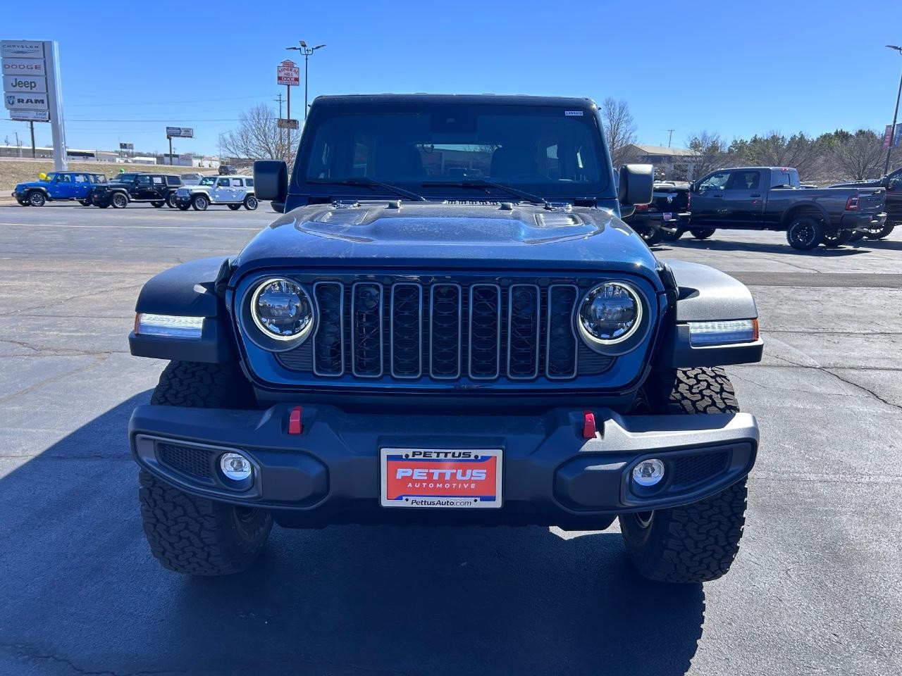 2025 Fathom Blue Pearlcoat Jeep Wrangler Rubicon 4X4 SUV