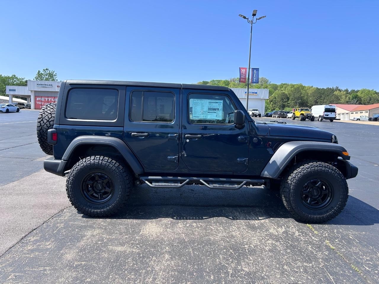 2025 Fathom Blue Pearlcoat Jeep Wrangler Sport 4X4 SUV