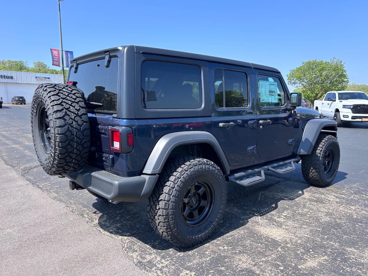 2025 Fathom Blue Pearlcoat Jeep Wrangler Sport 4X4 SUV