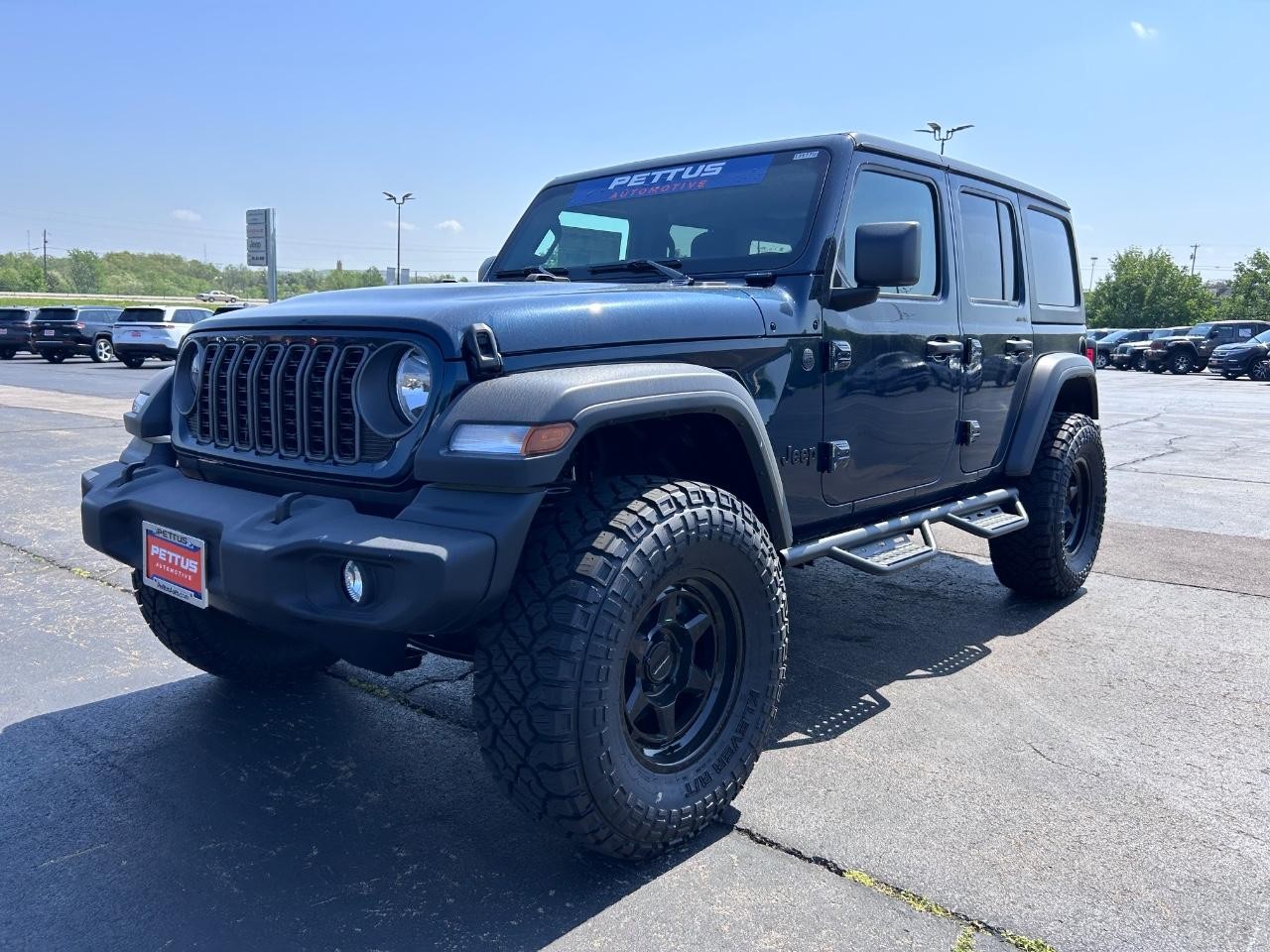 2025 Fathom Blue Pearlcoat Jeep Wrangler Sport 4X4 SUV
