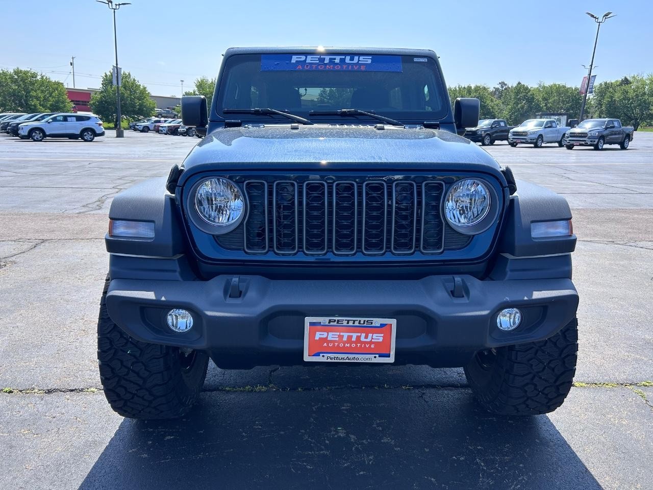 2025 Fathom Blue Pearlcoat Jeep Wrangler Sport 4X4 SUV