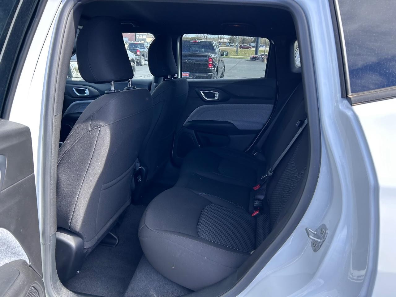 2025 Bright White Clearcoat Jeep Compass Sport 4X4 SUV