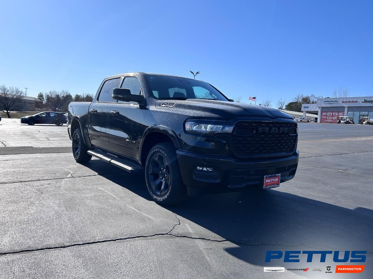 2025 Diamond Black Crystal Pearlcoat Ram 1500 Big Horn/Lone Star Truck