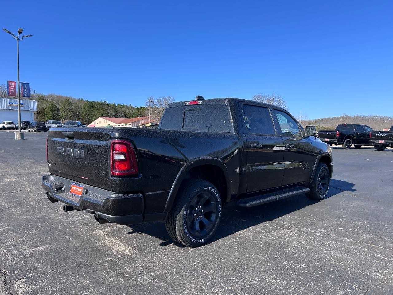 2025 Diamond Black Crystal Pearlcoat Ram 1500 Big Horn/Lone Star 4X4 Truck