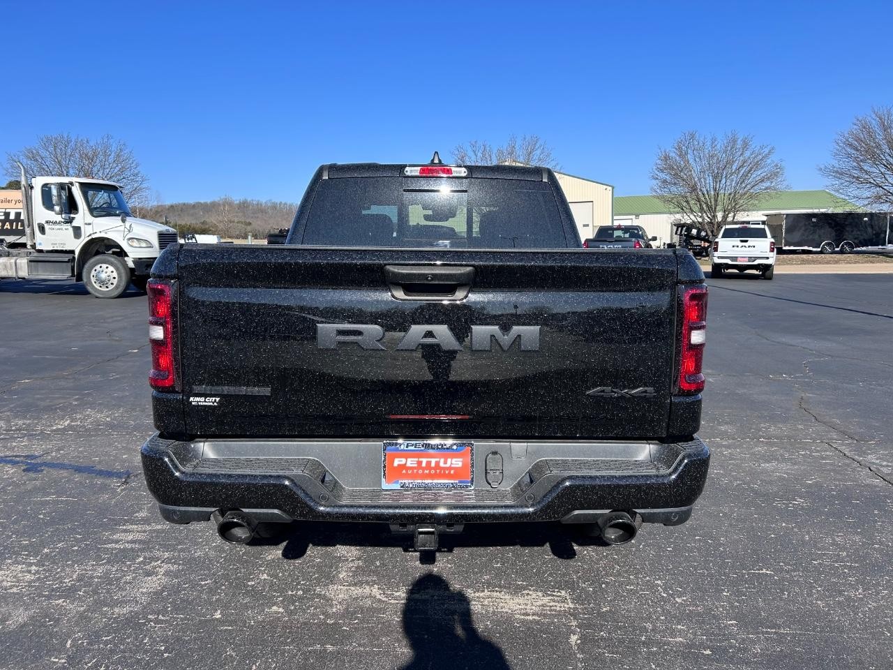 2025 Diamond Black Crystal Pearlcoat Ram 1500 Big Horn/Lone Star 4X4 Truck