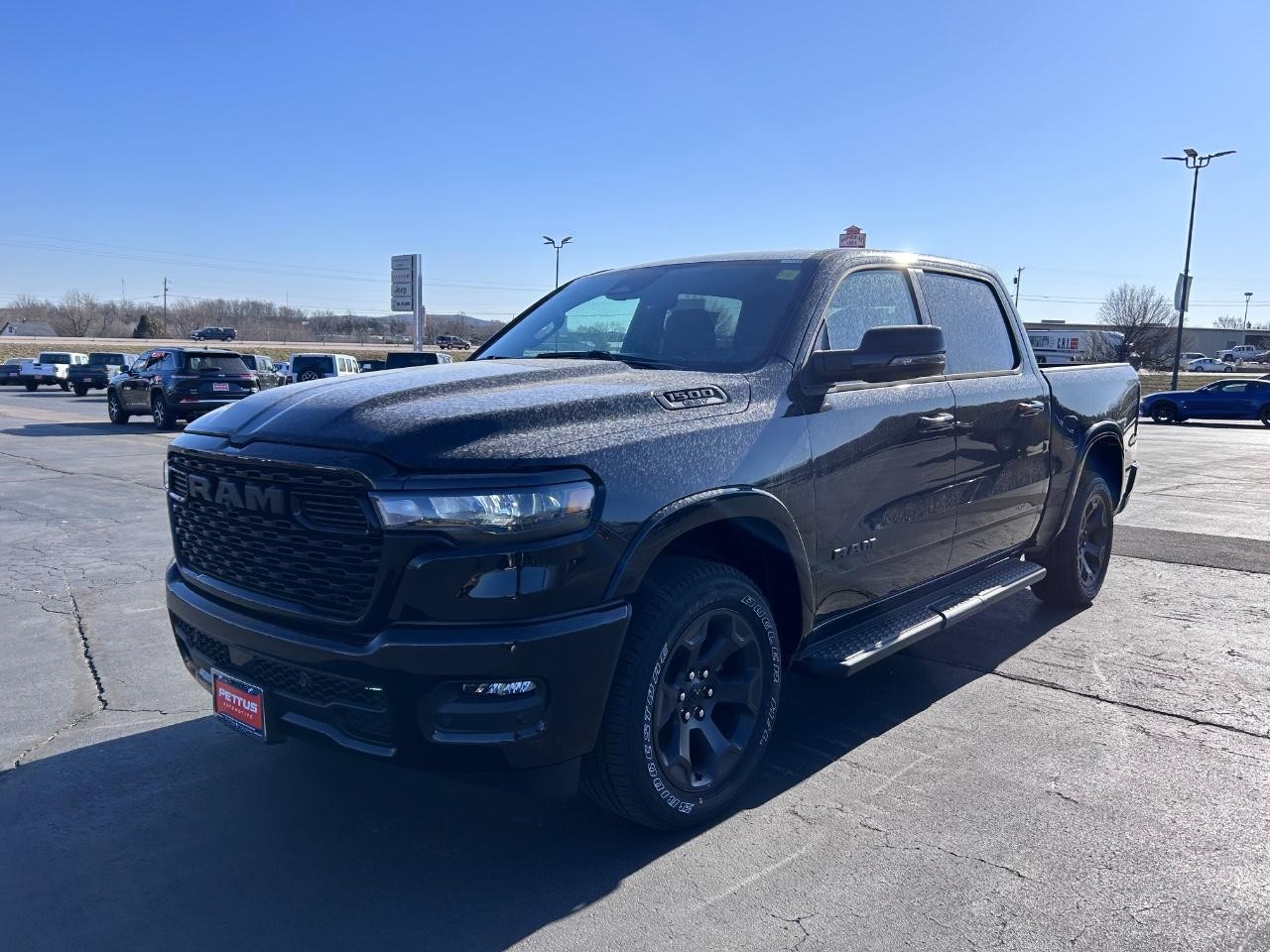 2025 Diamond Black Crystal Pearlcoat Ram 1500 Big Horn/Lone Star 4X4 Truck