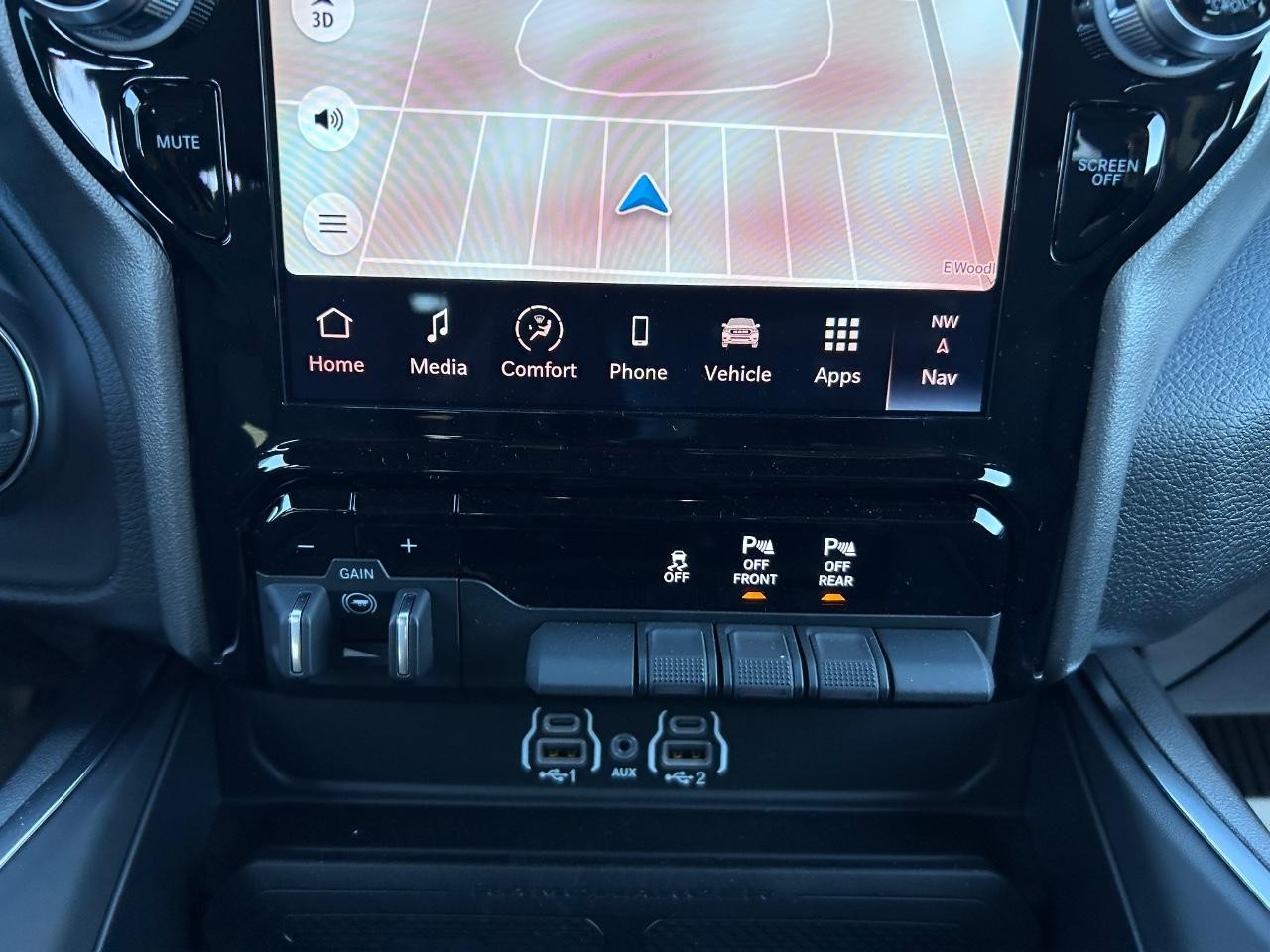 2025 Diamond Black Crystal Pearlcoat Ram 1500 Big Horn/Lone Star 4X4 Truck