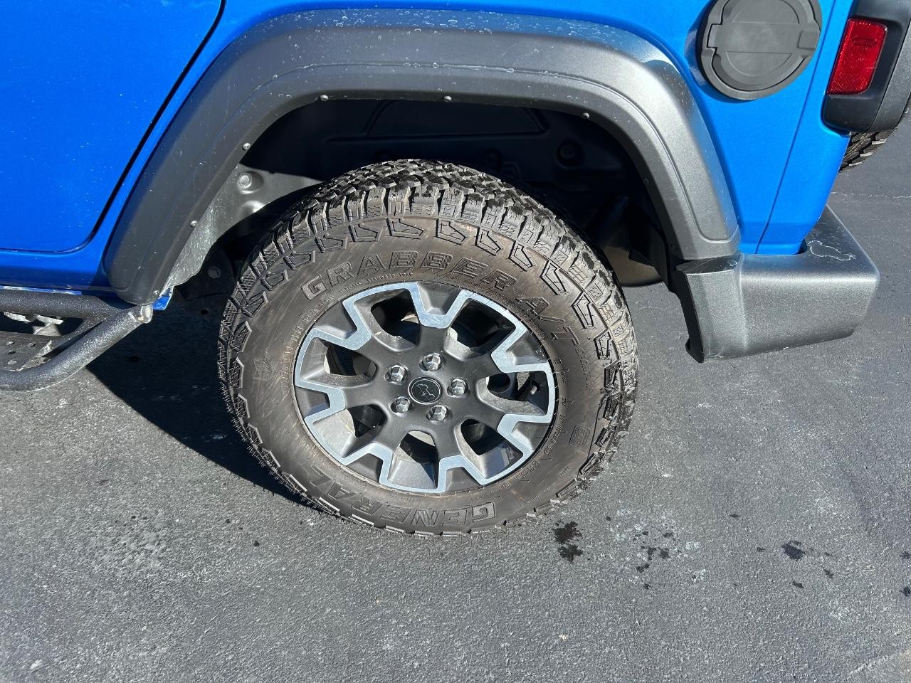 2022 Hydro Blue Pearlcoat Jeep Wrangler Unlimited Sport 4X4 SUV