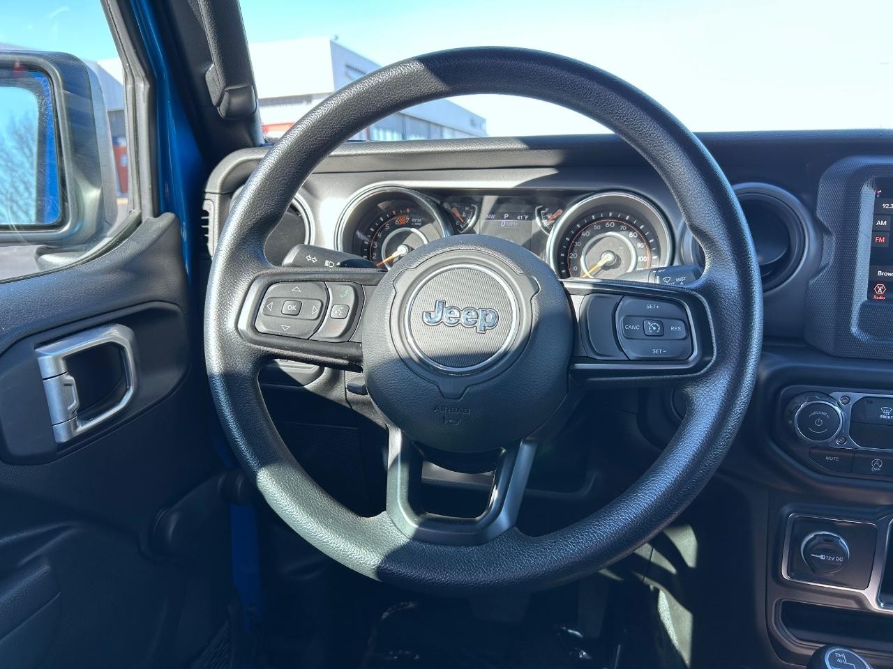 2022 Hydro Blue Pearlcoat Jeep Wrangler Unlimited Sport 4X4 SUV