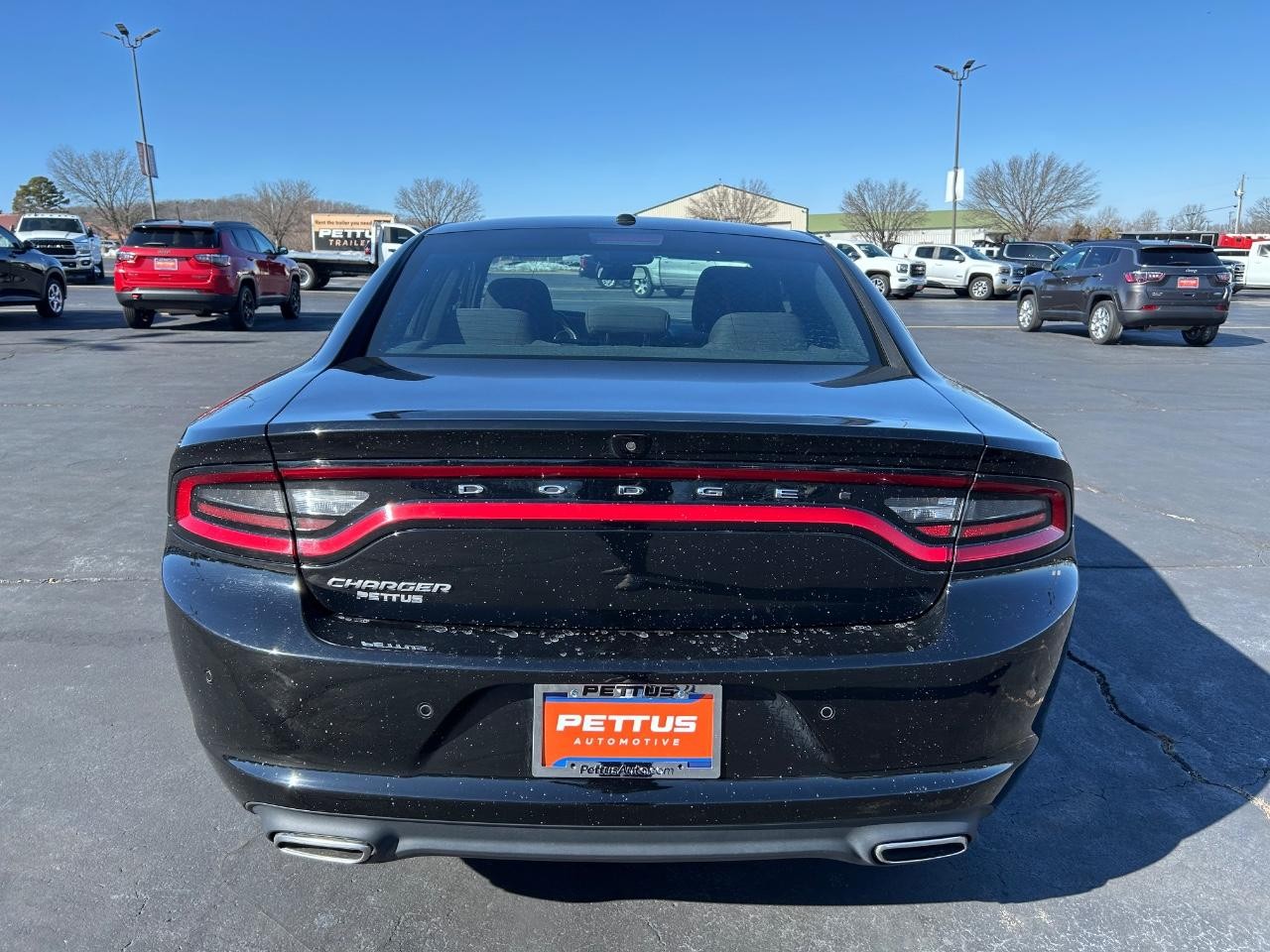 2022 Pitch Black Clearcoat Dodge Charger SXT RWD Sedan