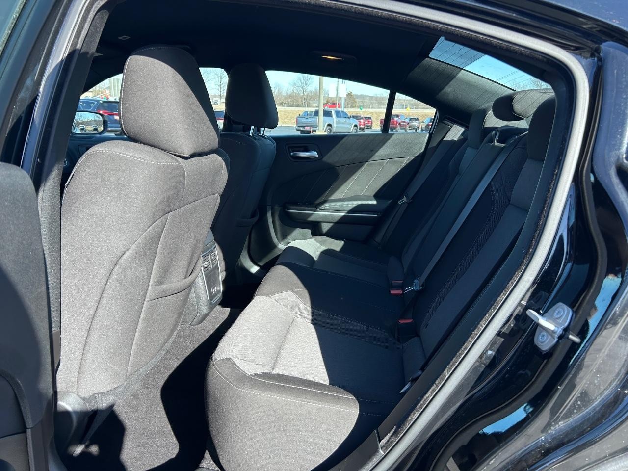2022 Pitch Black Clearcoat Dodge Charger SXT RWD Sedan
