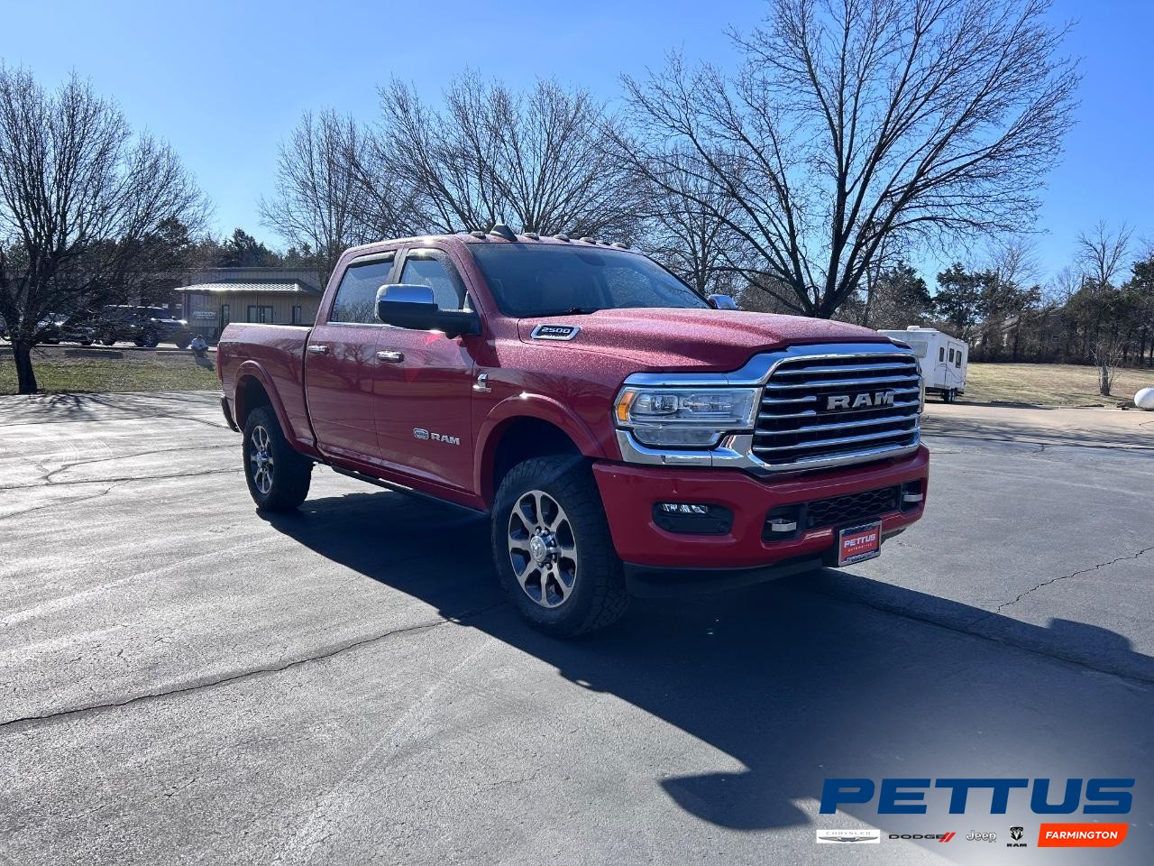 2022 Flame Red Clearcoat Ram 2500 Longhorn Truck