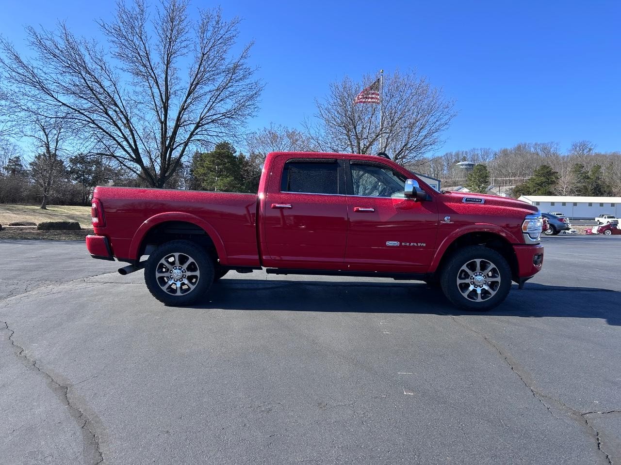 2022 Flame Red Clearcoat Ram 2500 Longhorn 4X4 Truck
