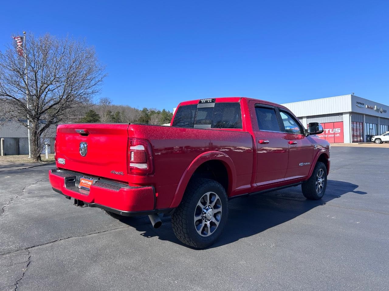 2022 Flame Red Clearcoat Ram 2500 Longhorn 4X4 Truck