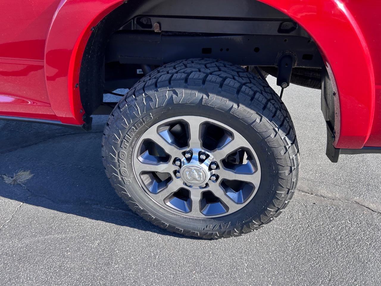 2022 Flame Red Clearcoat Ram 2500 Longhorn 4X4 Truck