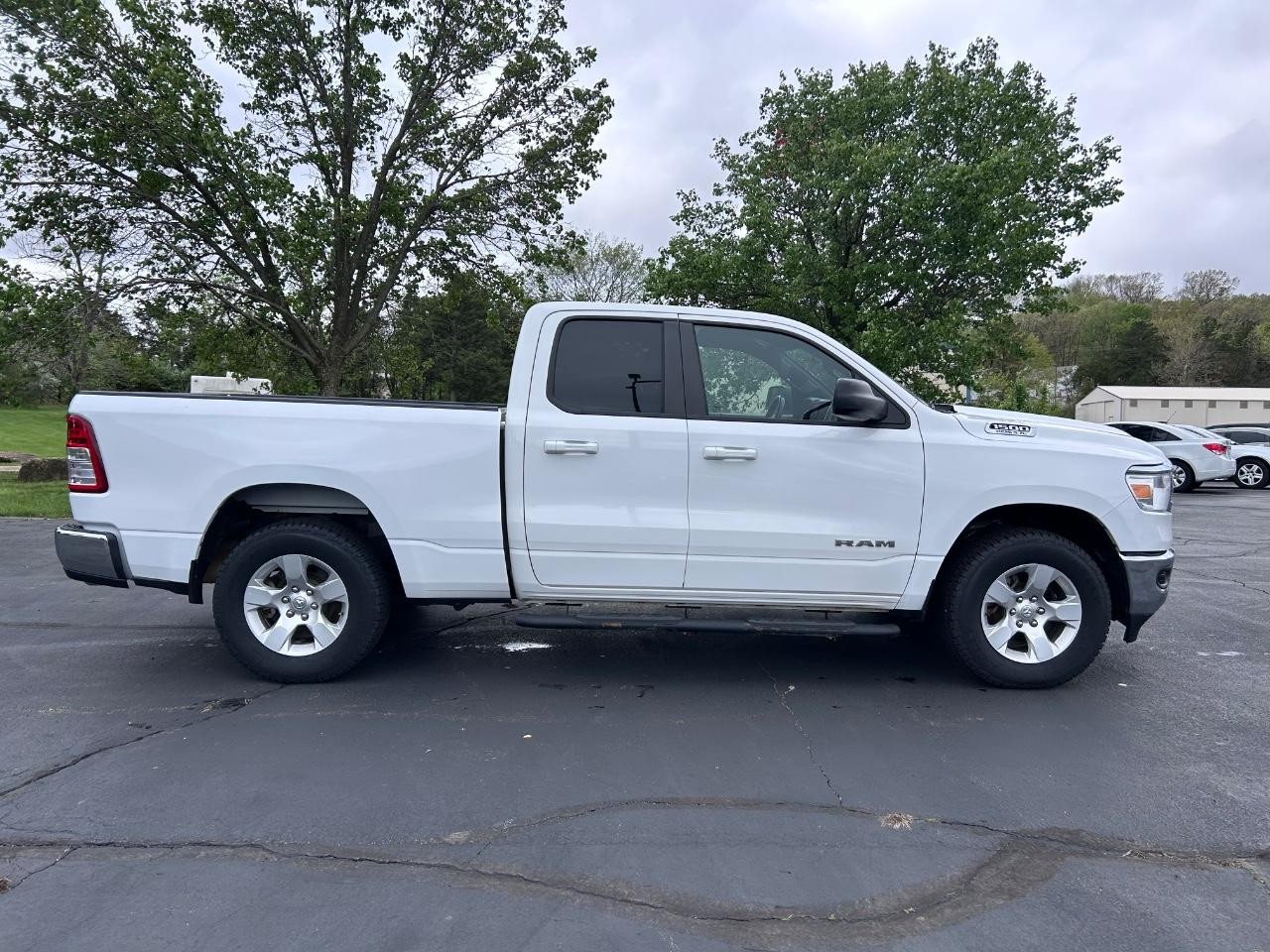 2021 Bright White Clearcoat Ram 1500 Big Horn/Lone Star 4X4 Truck