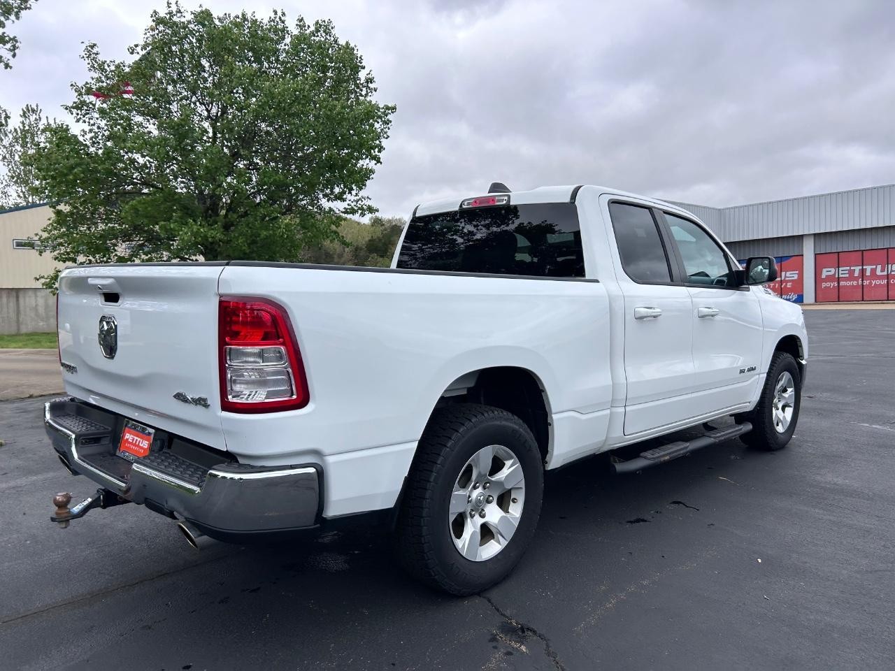 2021 Bright White Clearcoat Ram 1500 Big Horn/Lone Star 4X4 Truck