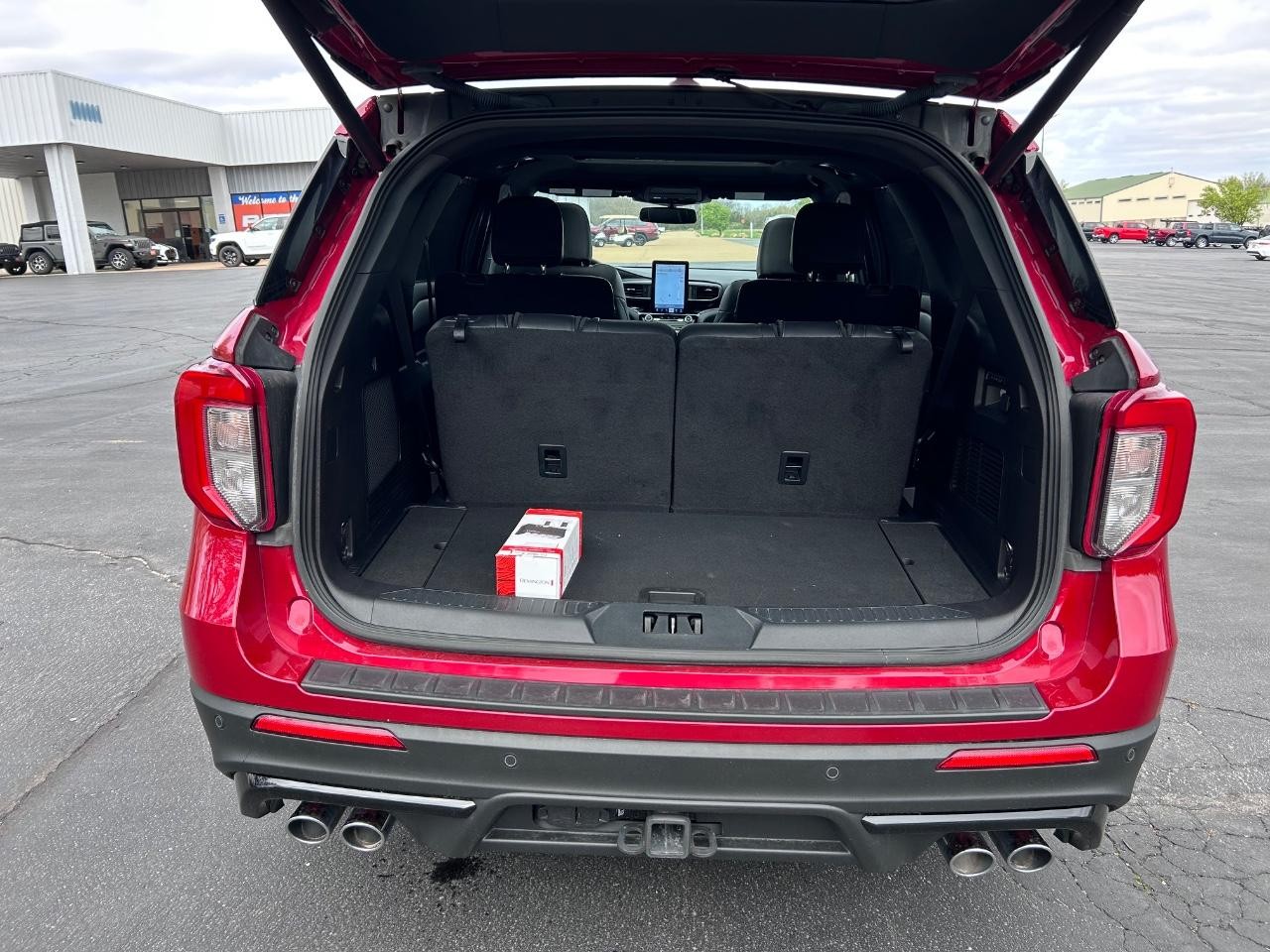 2022 Rapid Red Metallic Tinted Clearcoat Ford Explorer ST 4X4 SUV