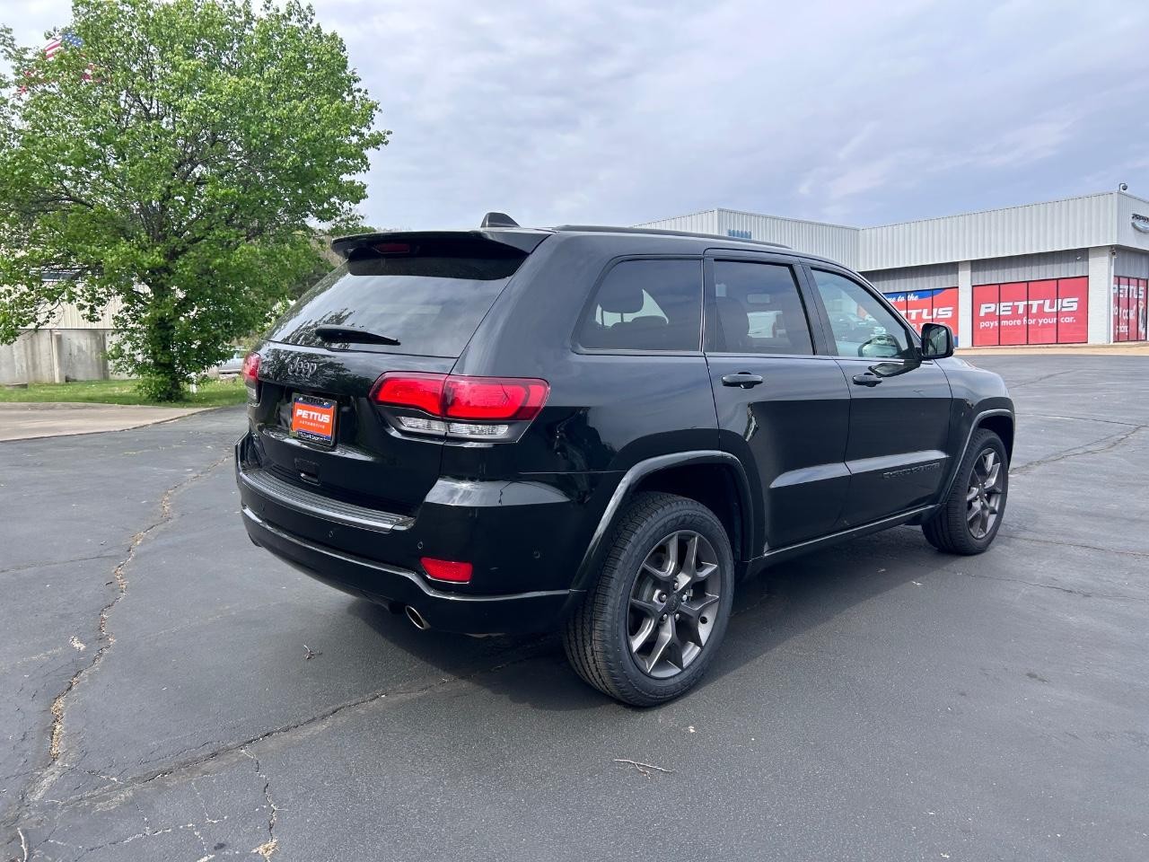 2021 Diamond Black Crystal Pearlcoat Jeep Grand Cherokee 80th Anniversary Edition 4X4 SUV