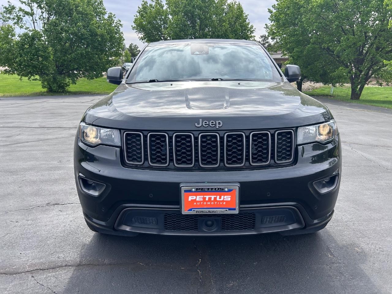 2021 Diamond Black Crystal Pearlcoat Jeep Grand Cherokee 80th Anniversary Edition 4X4 SUV