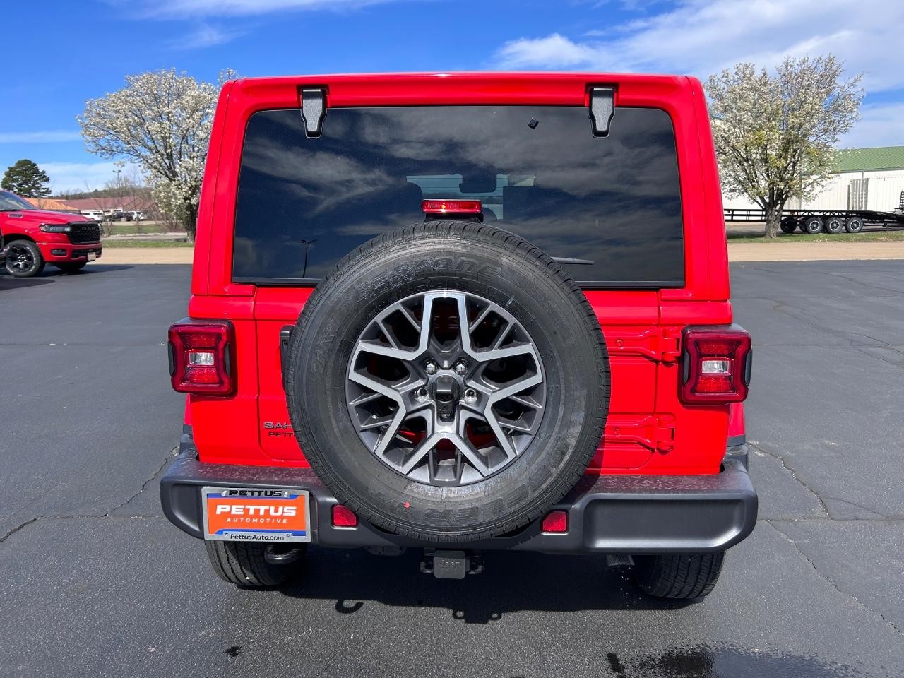 2025 Firecracker Red Clearcoat Jeep Wrangler Sahara 4X4 SUV