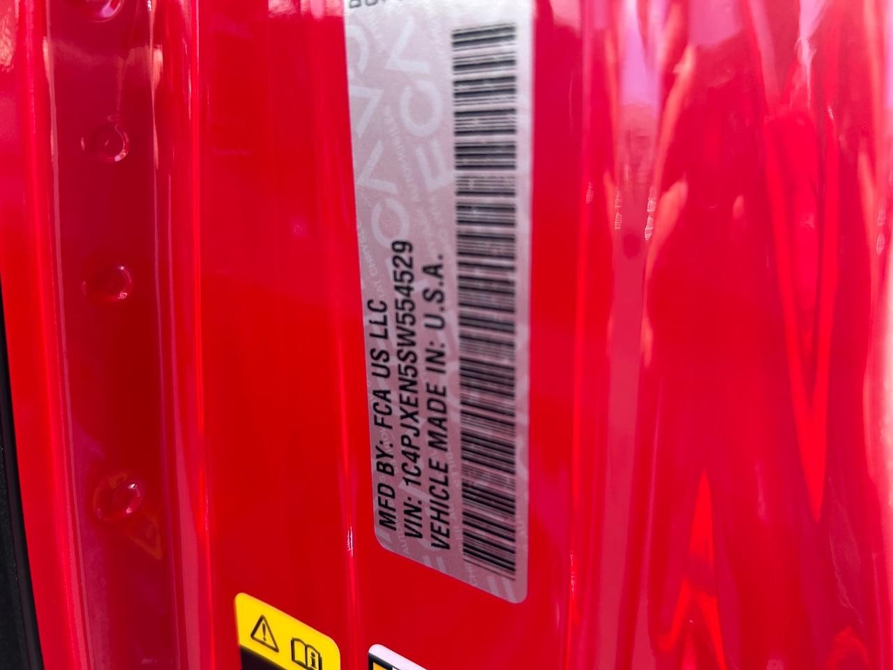 2025 Firecracker Red Clearcoat Jeep Wrangler Sahara 4X4 SUV