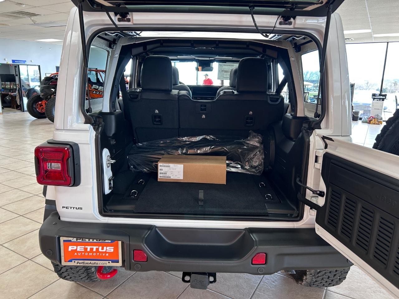 2025 Bright White Clearcoat Jeep Wrangler Rubicon X 4X4 SUV