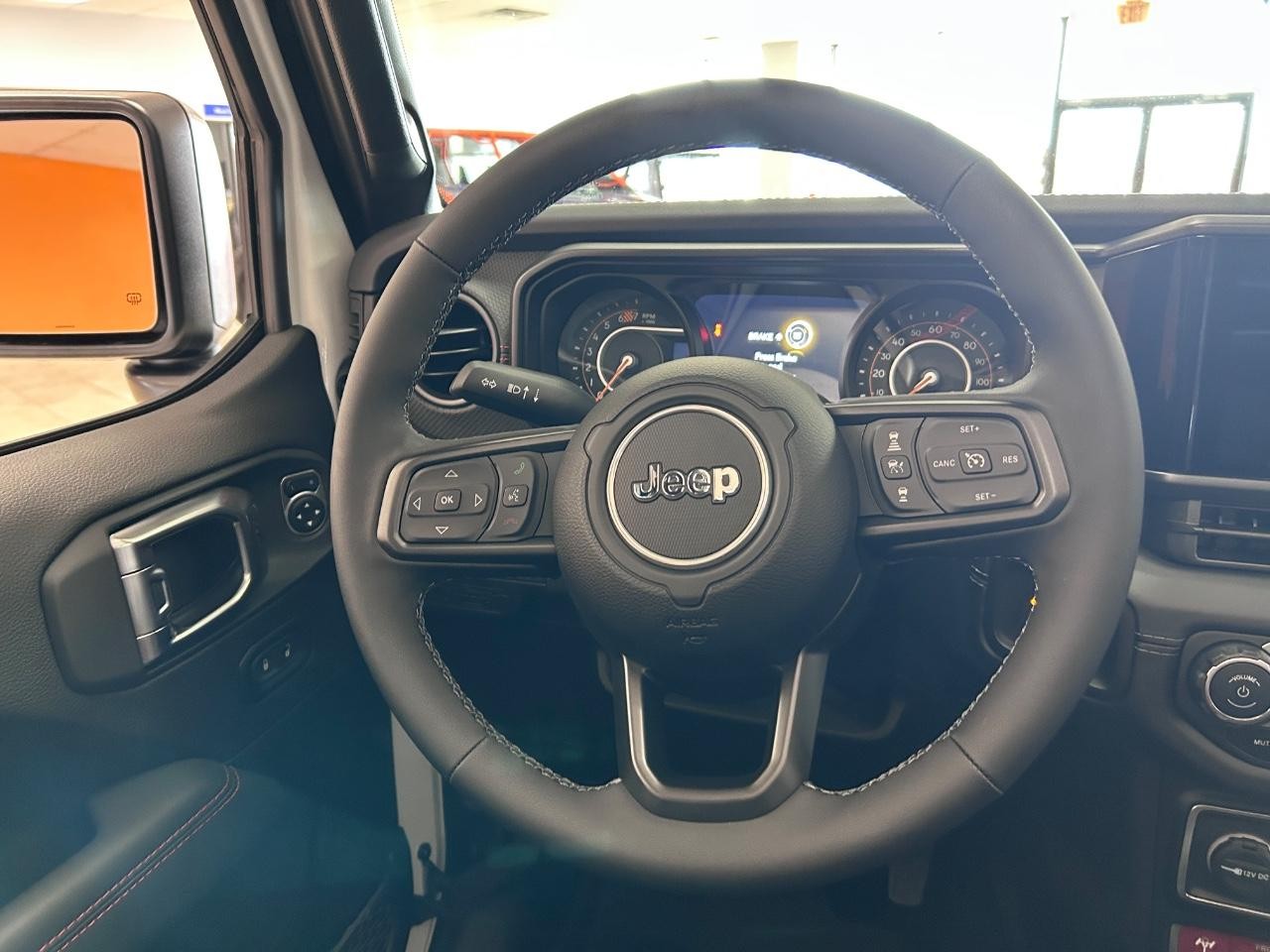 2025 Bright White Clearcoat Jeep Wrangler Rubicon X 4X4 SUV