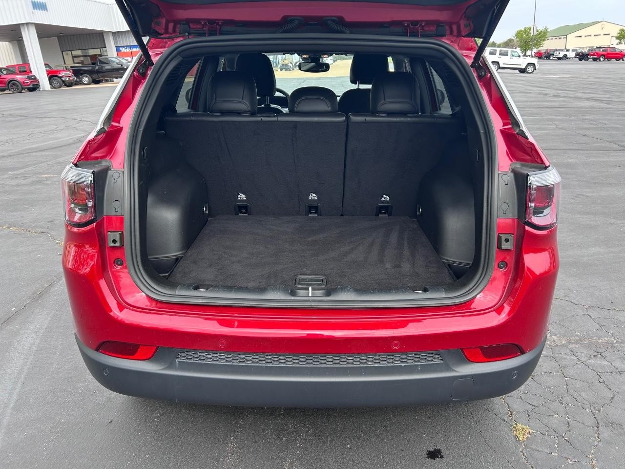2024 Red Hot Pearlcoat Jeep Compass Limited 4X4 SUV