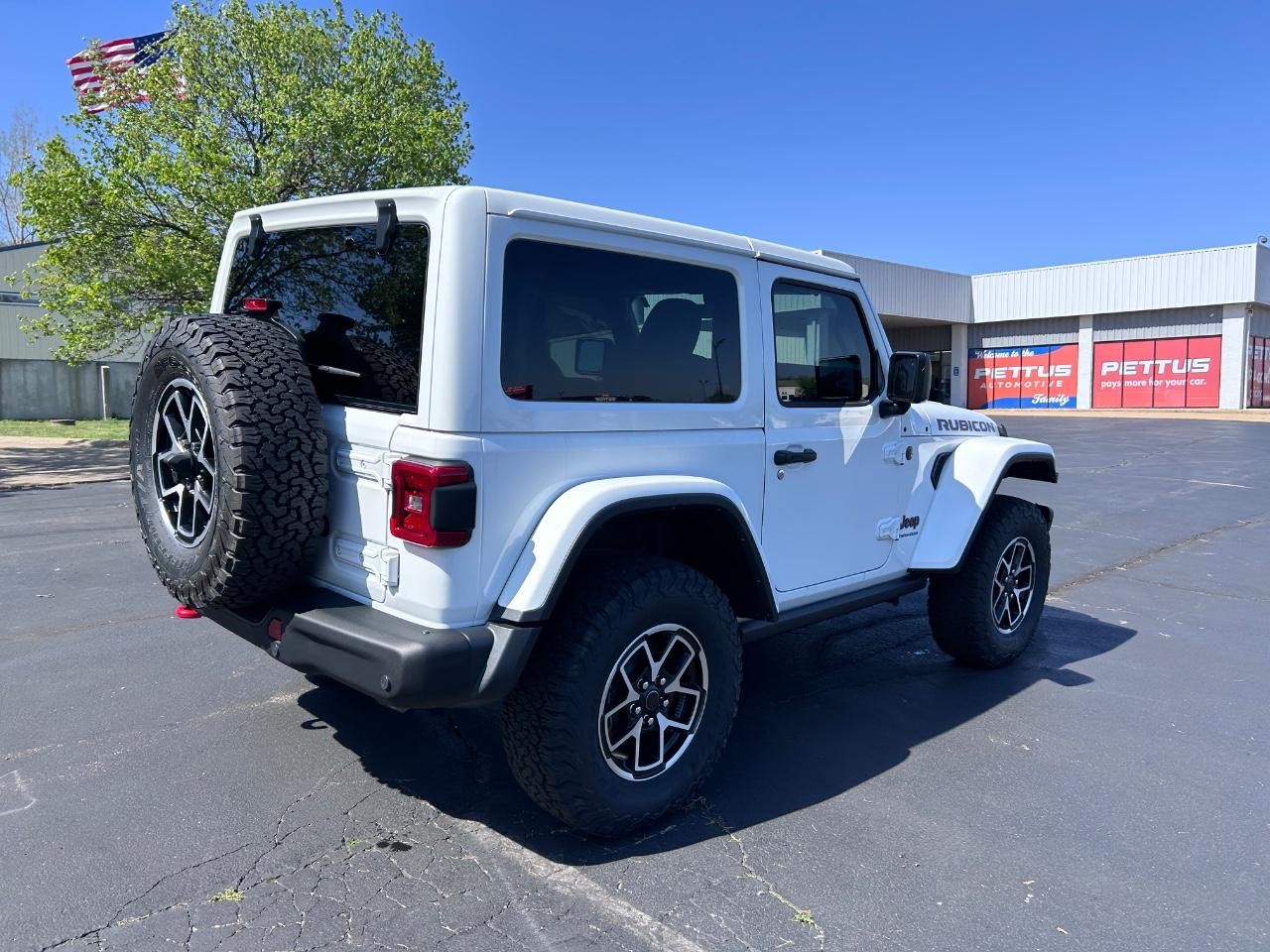 2024 Bright White Clearcoat Jeep Wrangler Rubicon X 4X4 SUV