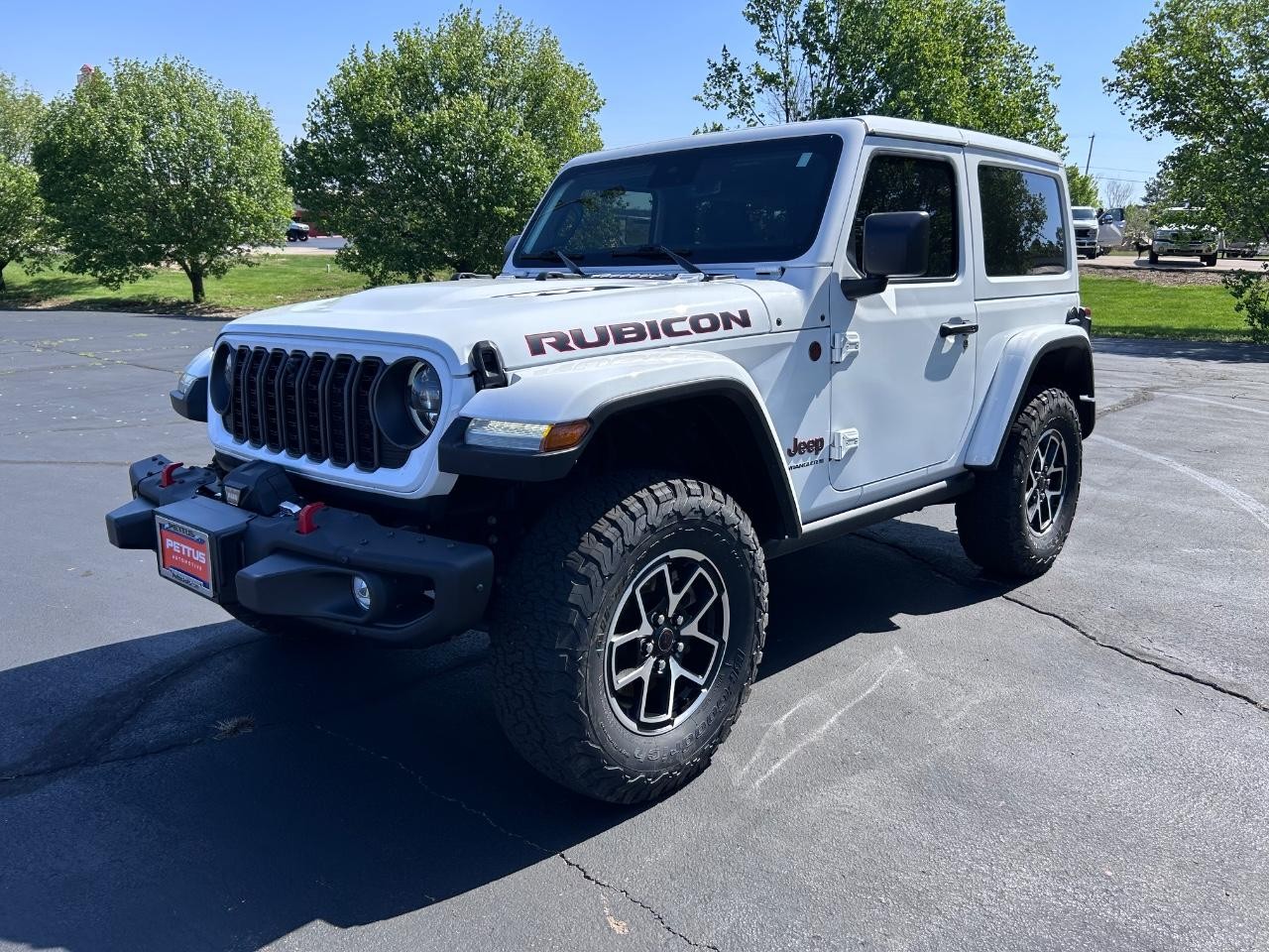 2024 Bright White Clearcoat Jeep Wrangler Rubicon X 4X4 SUV