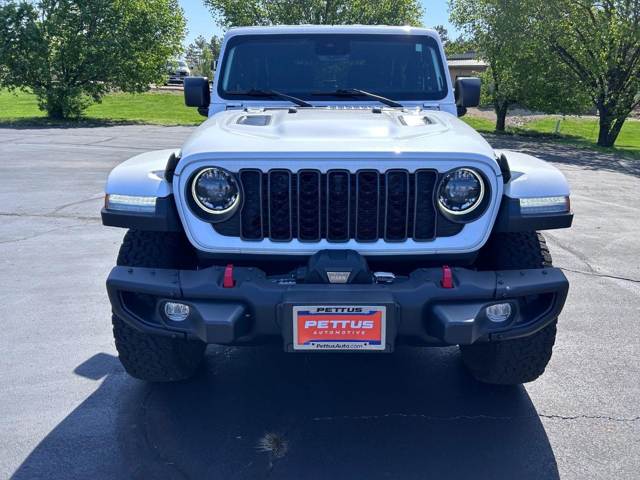 2024 Bright White Clearcoat Jeep Wrangler Rubicon X 4X4 SUV