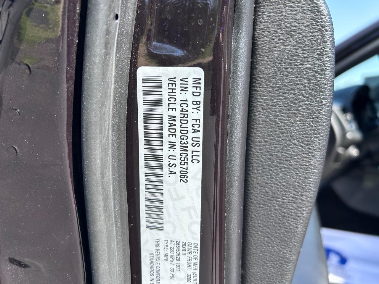 2021 In-Violet Clearcoat Dodge Durango GT Plus AWD SUV