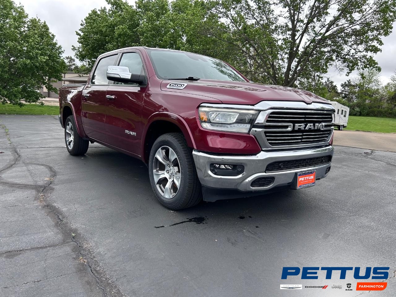 2022 Delmonico Red Pearlcoat Ram 1500 Laramie Truck