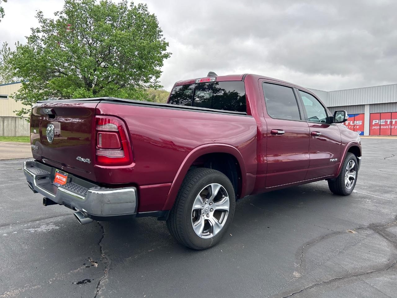 2022 Delmonico Red Pearlcoat Ram 1500 Laramie 4X4 Truck