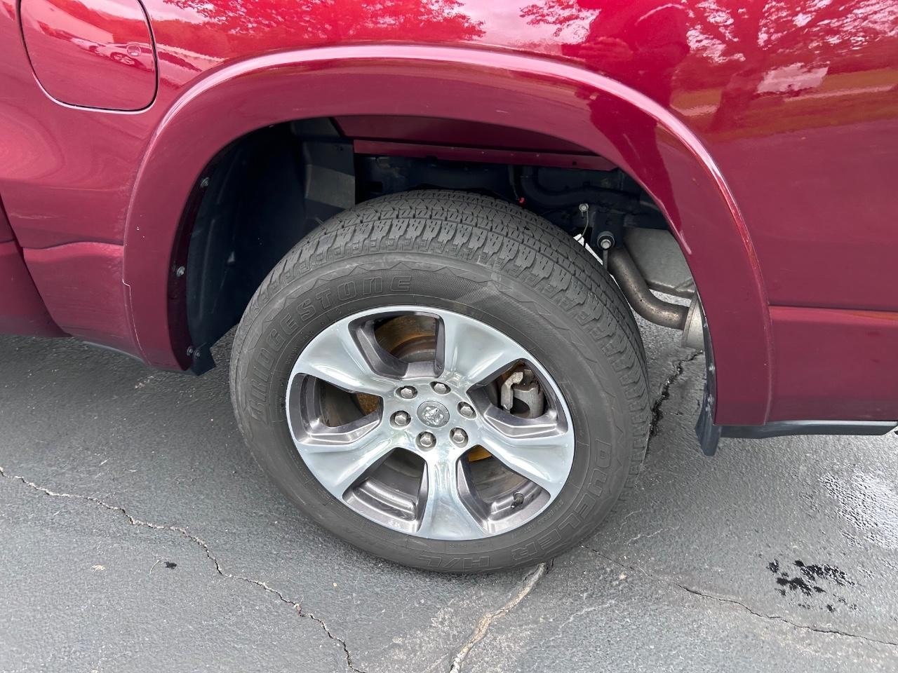 2022 Delmonico Red Pearlcoat Ram 1500 Laramie 4X4 Truck