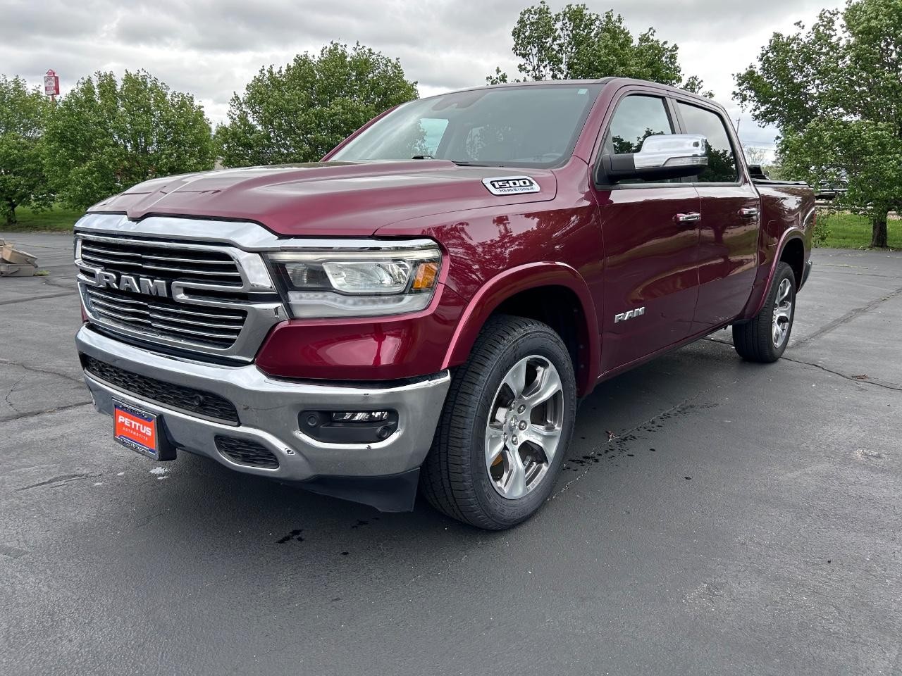 2022 Delmonico Red Pearlcoat Ram 1500 Laramie 4X4 Truck