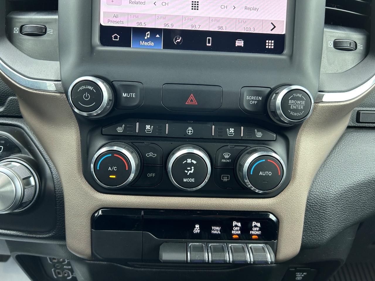 2022 Delmonico Red Pearlcoat Ram 1500 Laramie 4X4 Truck