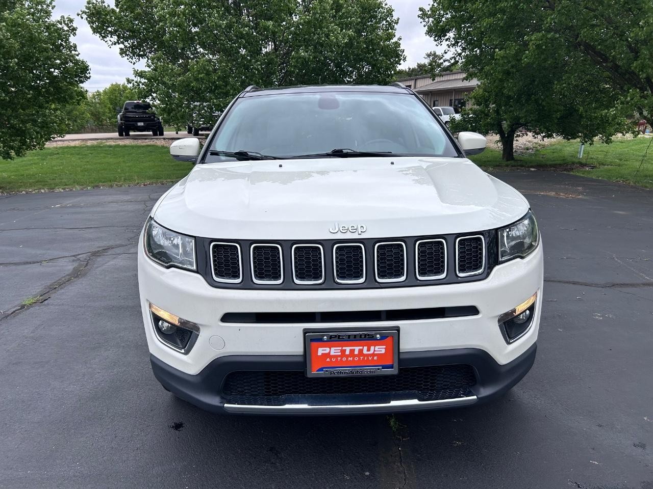 2018 White Clearcoat Jeep Compass Limited 4X4 SUV